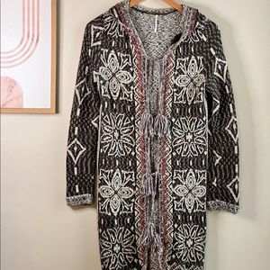 Free People Duster Sweater SMALL